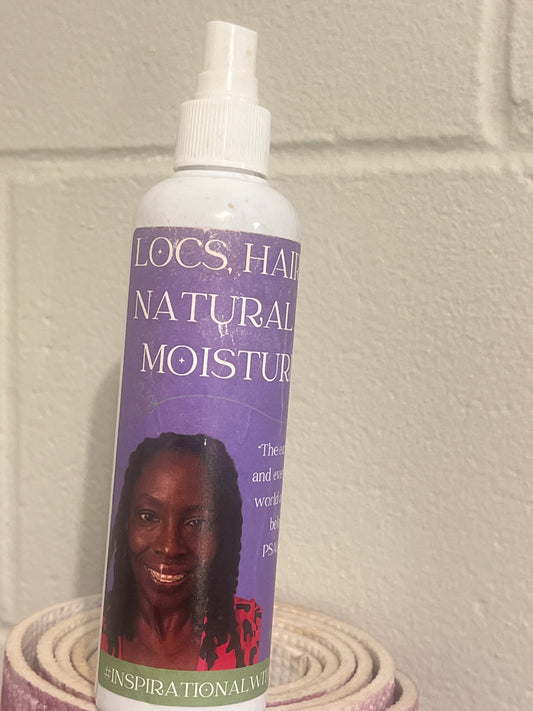 Loc’s, Hair and Natural Hair Moisturizer.